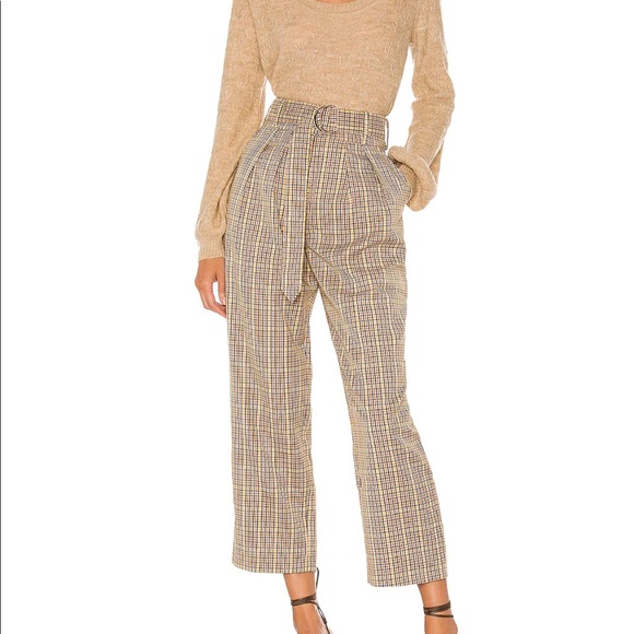 Revolve Tularosa Sophia Pant in Yellow Size Small - Picture 1 of 8